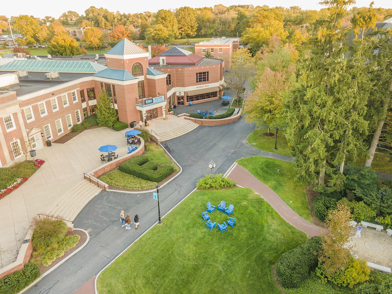 Arial Shot of the BSC Student Center